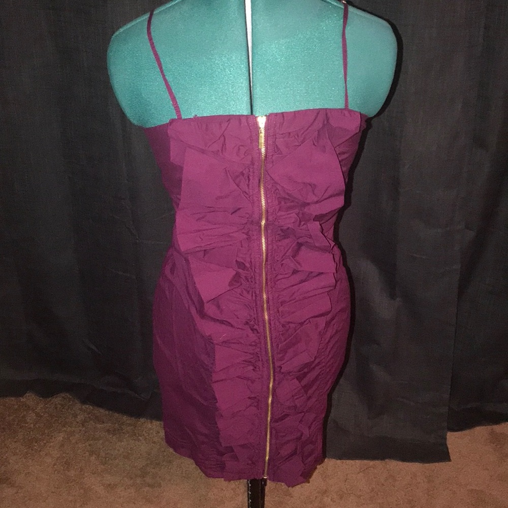 Kensie Dress Sz S, Eggplant Purple, Stretchy